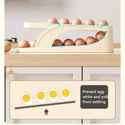 🥚 Auto Roll-Down Egg Dispenser Rack