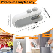 🔥 2-in-1 Mini Bag Sealer & Cutter