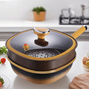 ✨ Titanium Ceramic Non-Stick Wok Pot