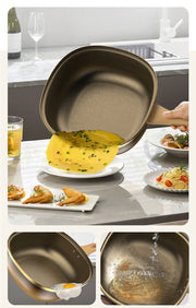 ✨ Titanium Ceramic Non-Stick Wok Pot