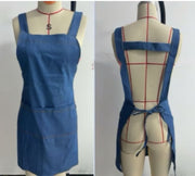 👗 Soft Denim Apron, 5 Styles ✨