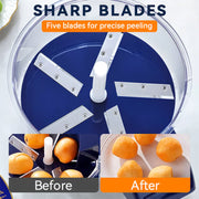 🍇 Electric Fruit Peeler, One-Touch ⚡