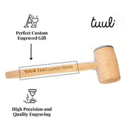 🪵 Custom Engraved Meat Tenderizer