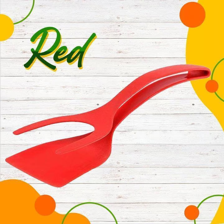 🍳 2-in-1 Grip Flip Tongs ✨