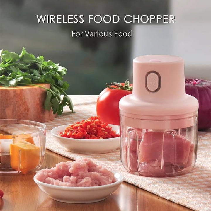 🔪 Wireless Mini Food Chopper ⚡