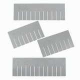 Global Industrial Width Divider DS92035 for Plastic Dividable Grid Container DG92035, Qty 6 (WB334120)