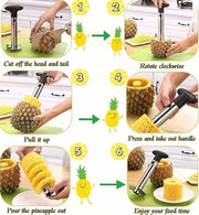 🍍 Easy Stainless Pineapple Corer ✨