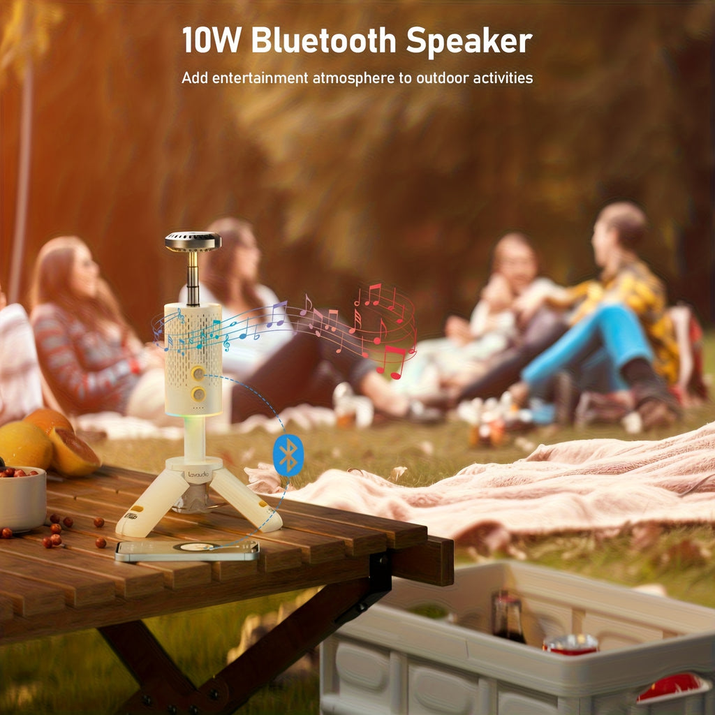 Rechargeable Retractable Camping Light (with Stand), 10, 000mAh RGB Camping Light And Light, Dimmable Flashlight, Foldable Magnetic Tent Light, Classroom Work Light, Emergency Light, Camping Hiking, Camping Light Rechargeable