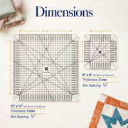 SlotMaster Precision Quilting Ruler