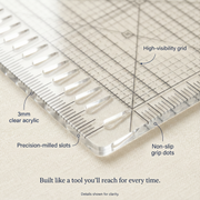 SlotMaster Precision Quilting Ruler