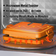 🔥 Microwave Toastie Sandwich Maker