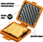 🔥 Microwave Toastie Sandwich Maker