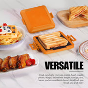 🔥 Microwave Toastie Sandwich Maker