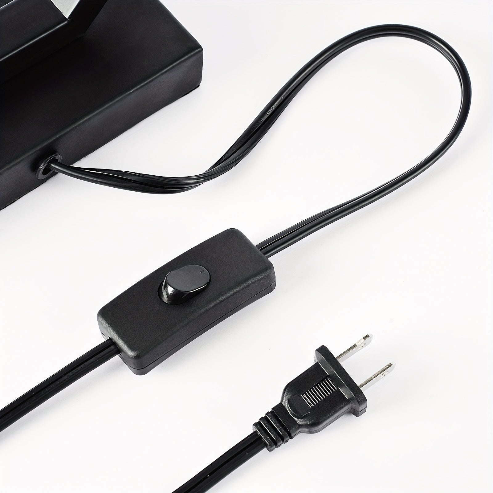 Set of 2 21'' Minimalist Table Lamps Featuring Black Rectangular Linen Shades And a Wrought Iron Geometric Base, Ideal for Providing a Moody And Cozy Accent Light. Equipped with E26 Sockets, These Contemporary Lamps Are Perfect for Decorating Bedroo