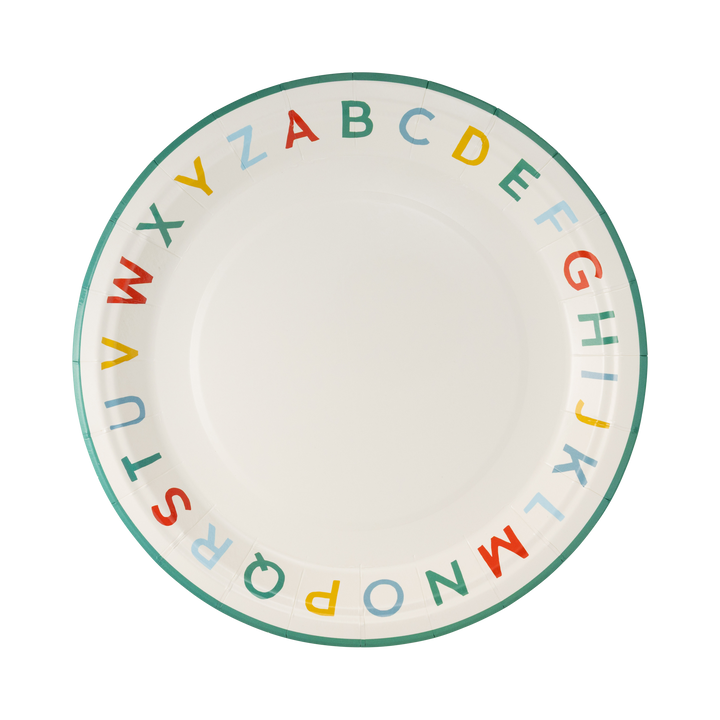Alphabet Plate