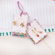 Pencil Bow Earrings