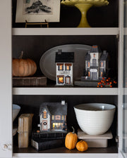 Haberdashery Halloween Village House