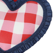 Picnic Perfect Gingham Heart Bag Charm
