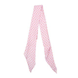 Geo Chic Pink Satin Anything Scarf