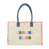 Cabana Club Canvas Tote Bag