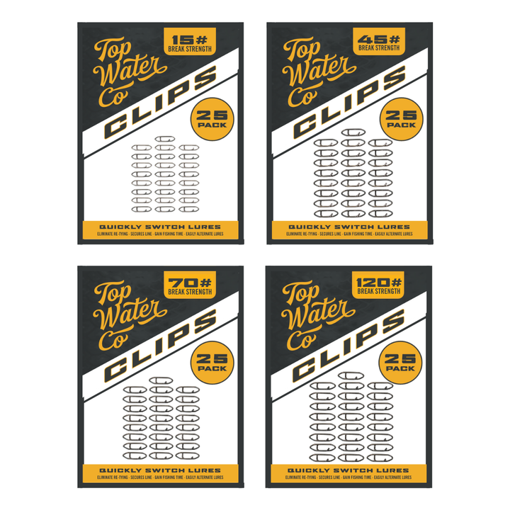 SUPER SAMPLE PACK- 25 Clips in Each Size