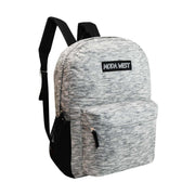 17" Patterned Wholesale Backpack in 12 Assorted Prints - Bulk Case of 24 Bookbags