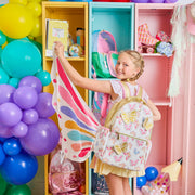 Gold Butterfly Backpack Bundle (Backpack, Lunchbox & Water Bottle)