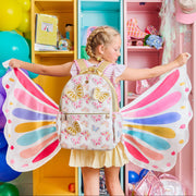 Gold Butterfly Backpack Bundle (Backpack, Lunchbox, & Pouch)