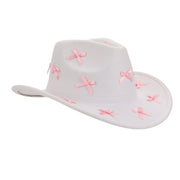 Howdy Darling Bow-Detailed Cowboy Hat