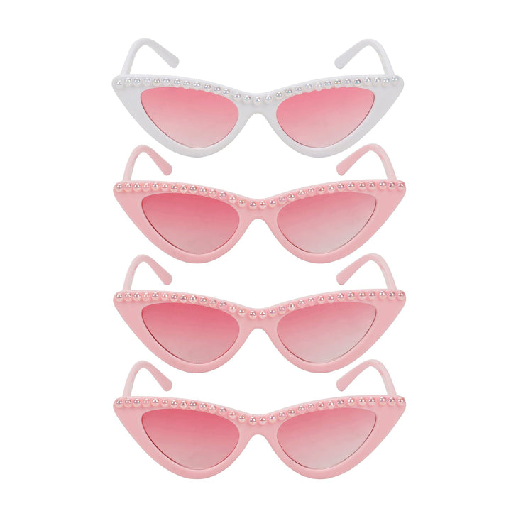 Bride & Babes Bachelorette & Wedding Novelty Glasses (4 ct)