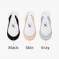 Women's Invisible No-Show Socks with Silicone Grip – Anti-Slip Liner Socks for Heels & Flats (3 Pairs)