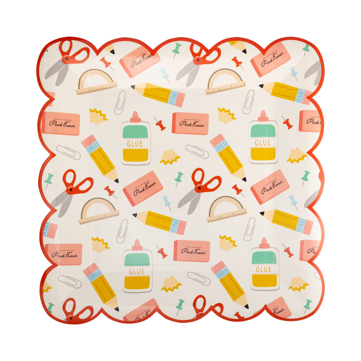 Occasions School Icons Plate