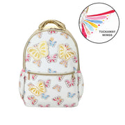 Gold Butterfly Backpack Bundle (Backpack, Lunchbox, & Pouch)