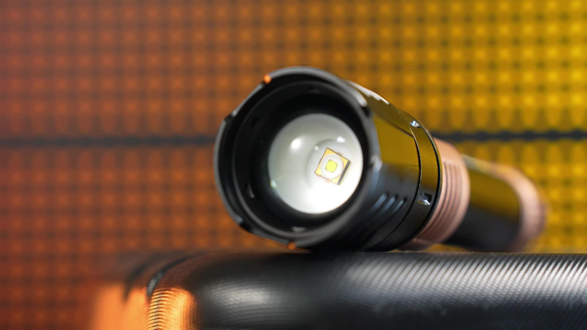 SKYFIRE LED Flashlight High Lumens, Super Bright Rechargeable Flashlight with Ignition Lens, Zoomable, Four Modes, Flash Light for Camping Essentials, Outdoor, Home