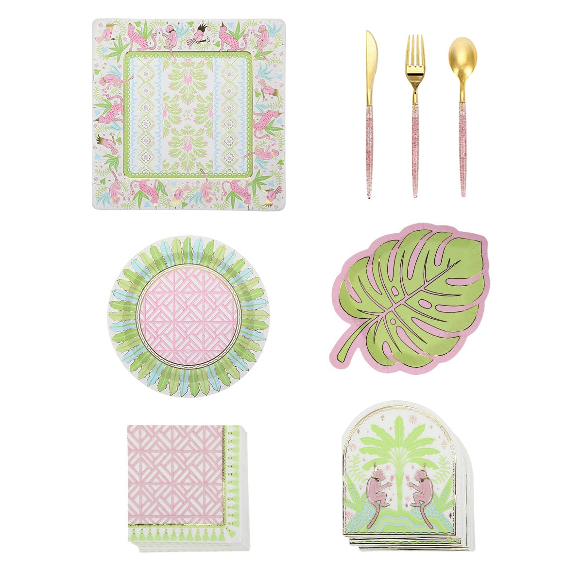 Cabana Club Tableware Party Kit