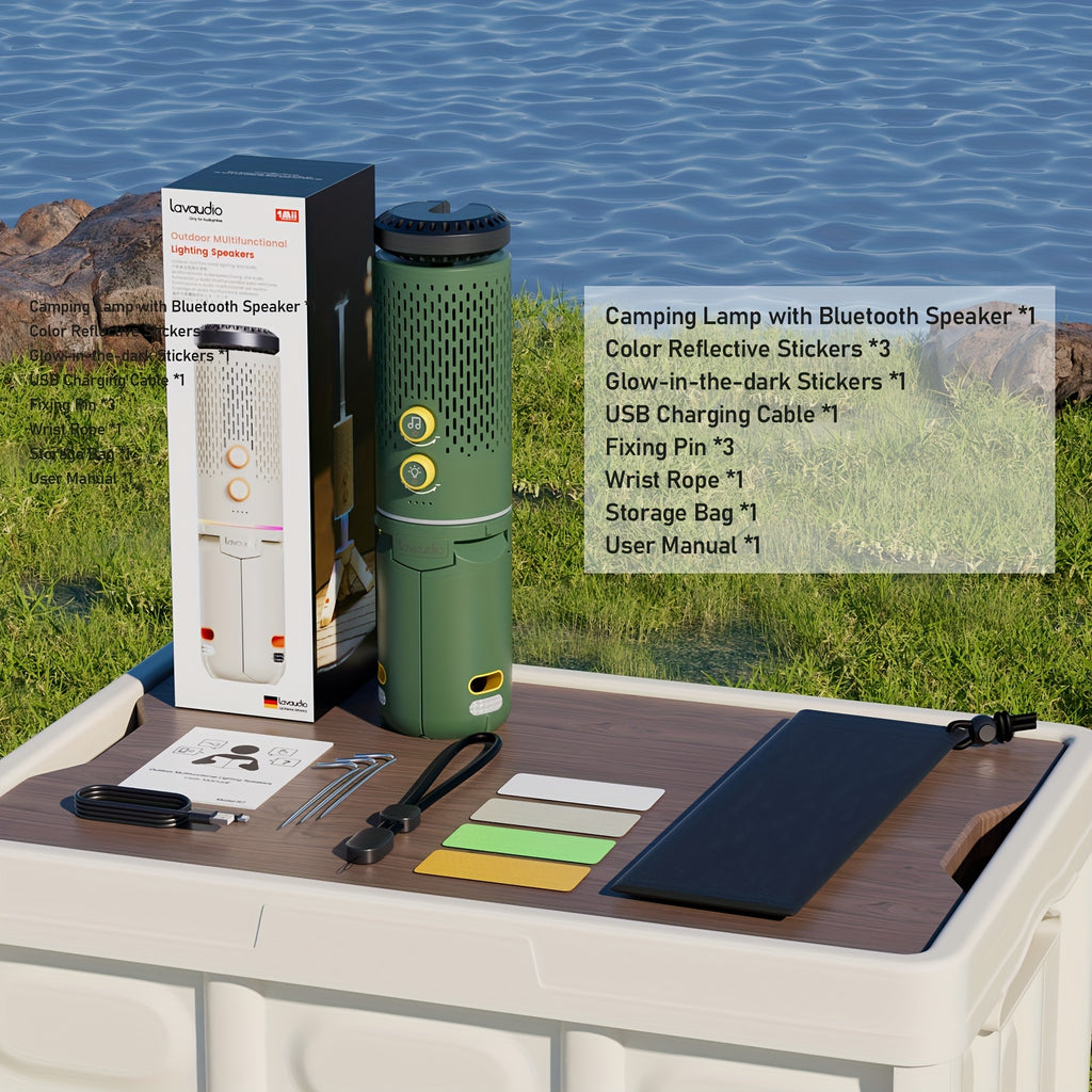 Rechargeable Retractable Camping Light (with Stand), 10, 000mAh RGB Camping Light And Light, Dimmable Flashlight, Foldable Magnetic Tent Light, Classroom Work Light, Emergency Light, Camping Hiking, Camping Light Rechargeable