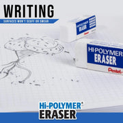 Hi-Polymer® Block Eraser Large White, 3 Pack