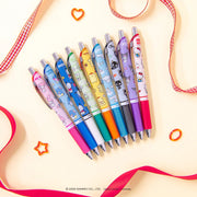 Pentel EnerGel RTX Liquid Gel Pen, Hello Kitty® and Friends, Limited Edition, Mix 1, 0.7mm, Med Line, Assorted Ink, 5-Pk