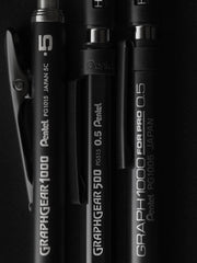 Pentel GraphGear/Graph Black Edition, Mechanical Drafting Pencils, Pentel 60th Anniversary Limited Edition Collectors Set