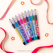 Pentel RSVP Ballpoint Pen, Hello Kitty® and Friends, Limited Edition, Mix 1, 0.7mm Fine Line, Assorted Ink, 5-Pk