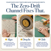 SlotMaster Precision Quilting Ruler
